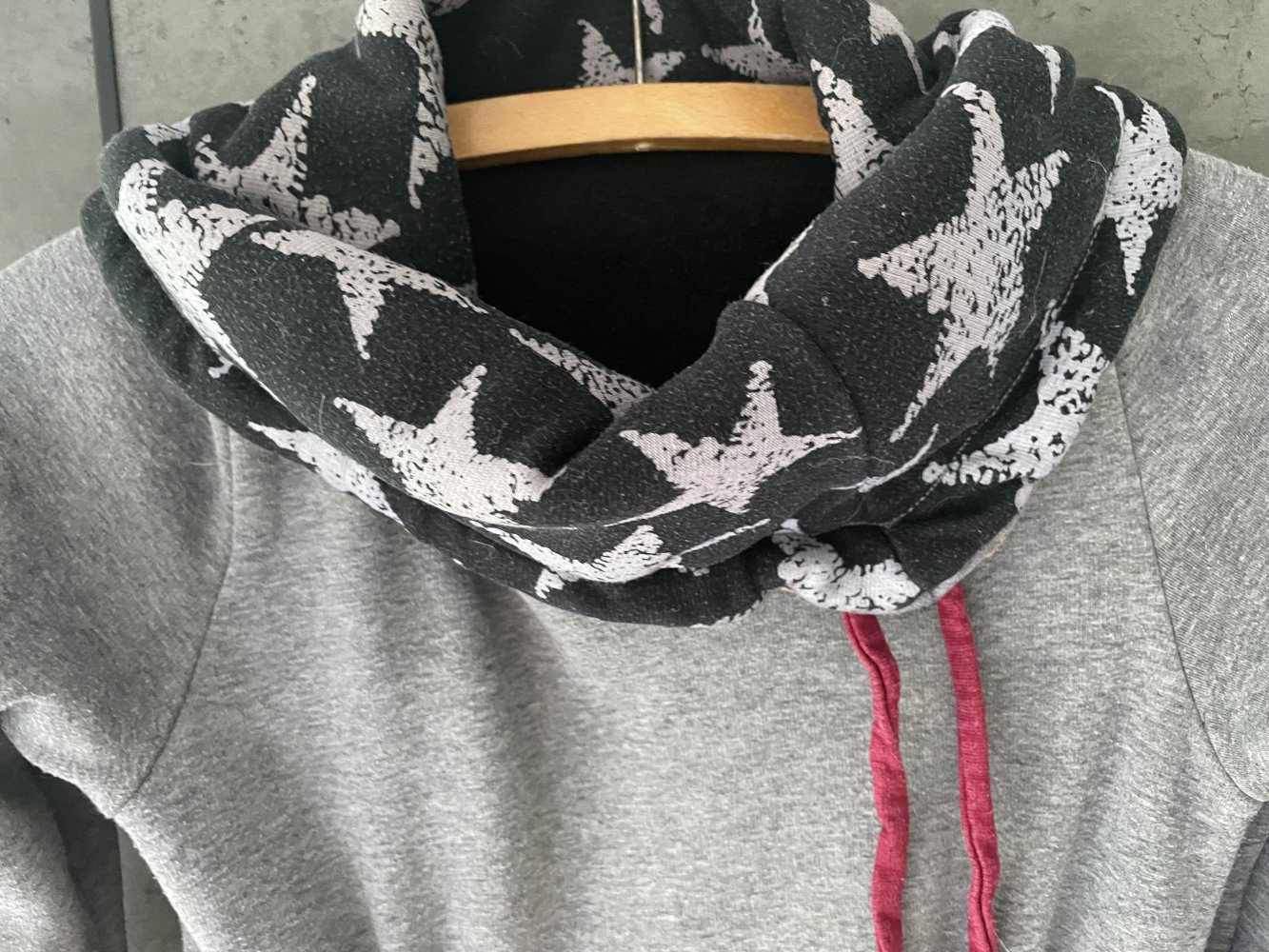 Langer Fleecepullover - Pullover - sehr warm - Fleece - S