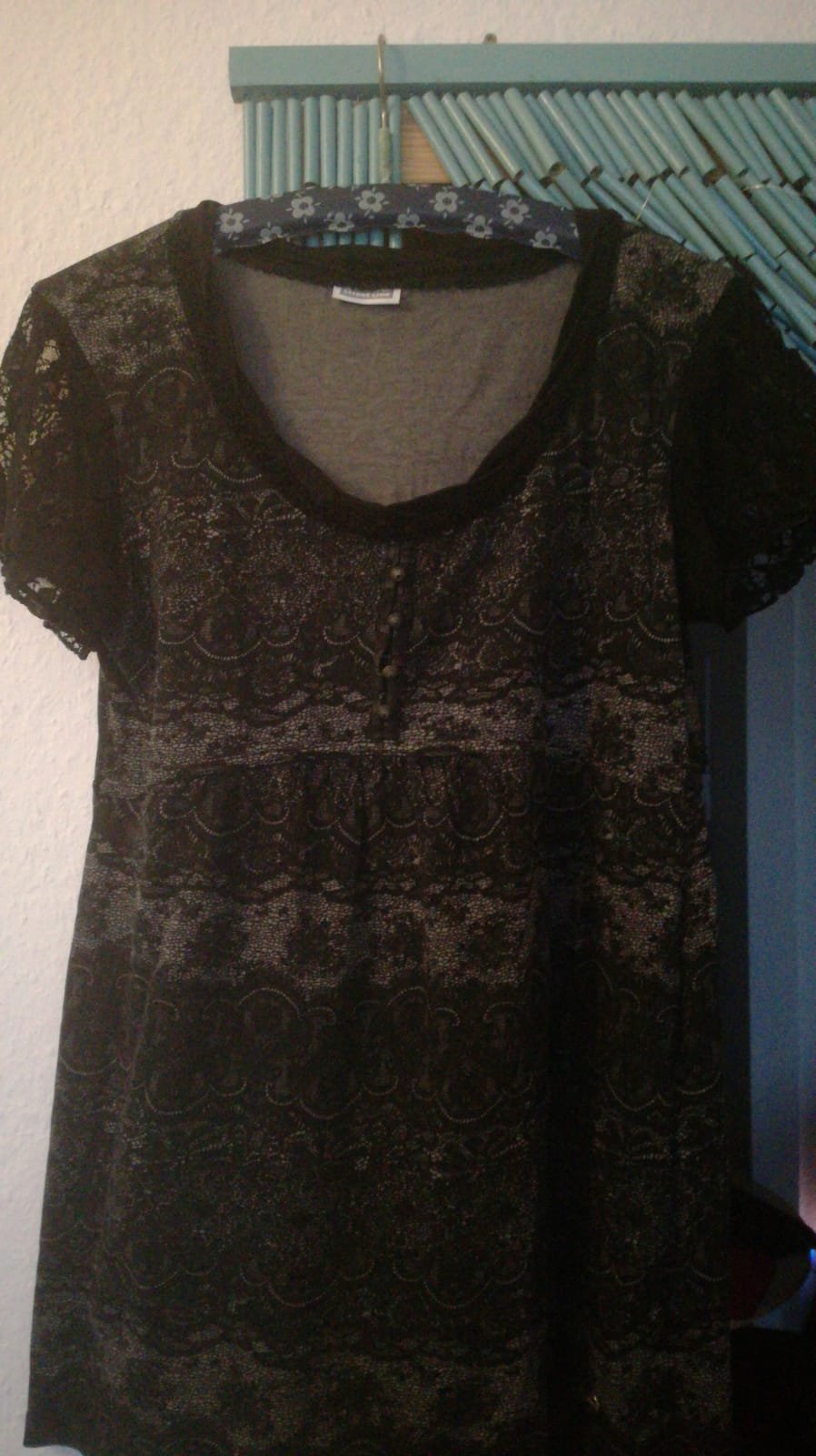 *** Tolles ~ Shirt ~ Babydoll ~ Spitze ***
