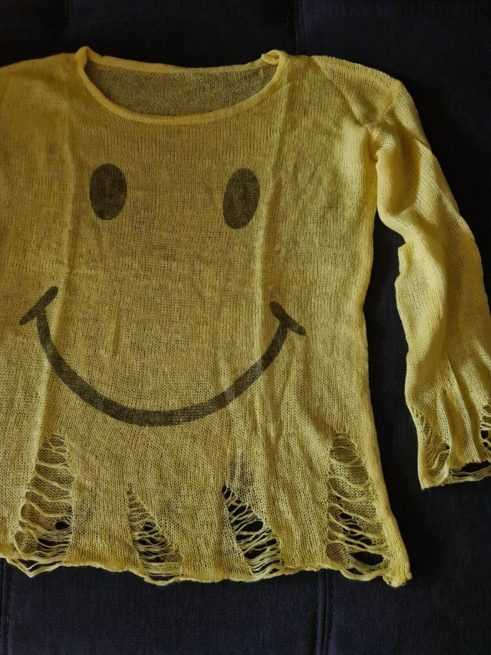 *** Pulli ~ Feinstrick ~ Smiley ~ Dünn ***