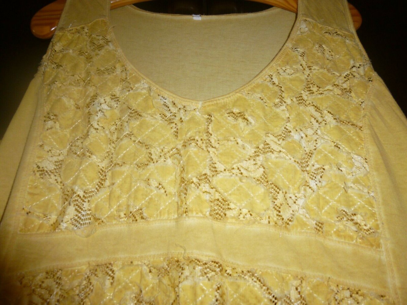 *** Long Top mit Spitze ***