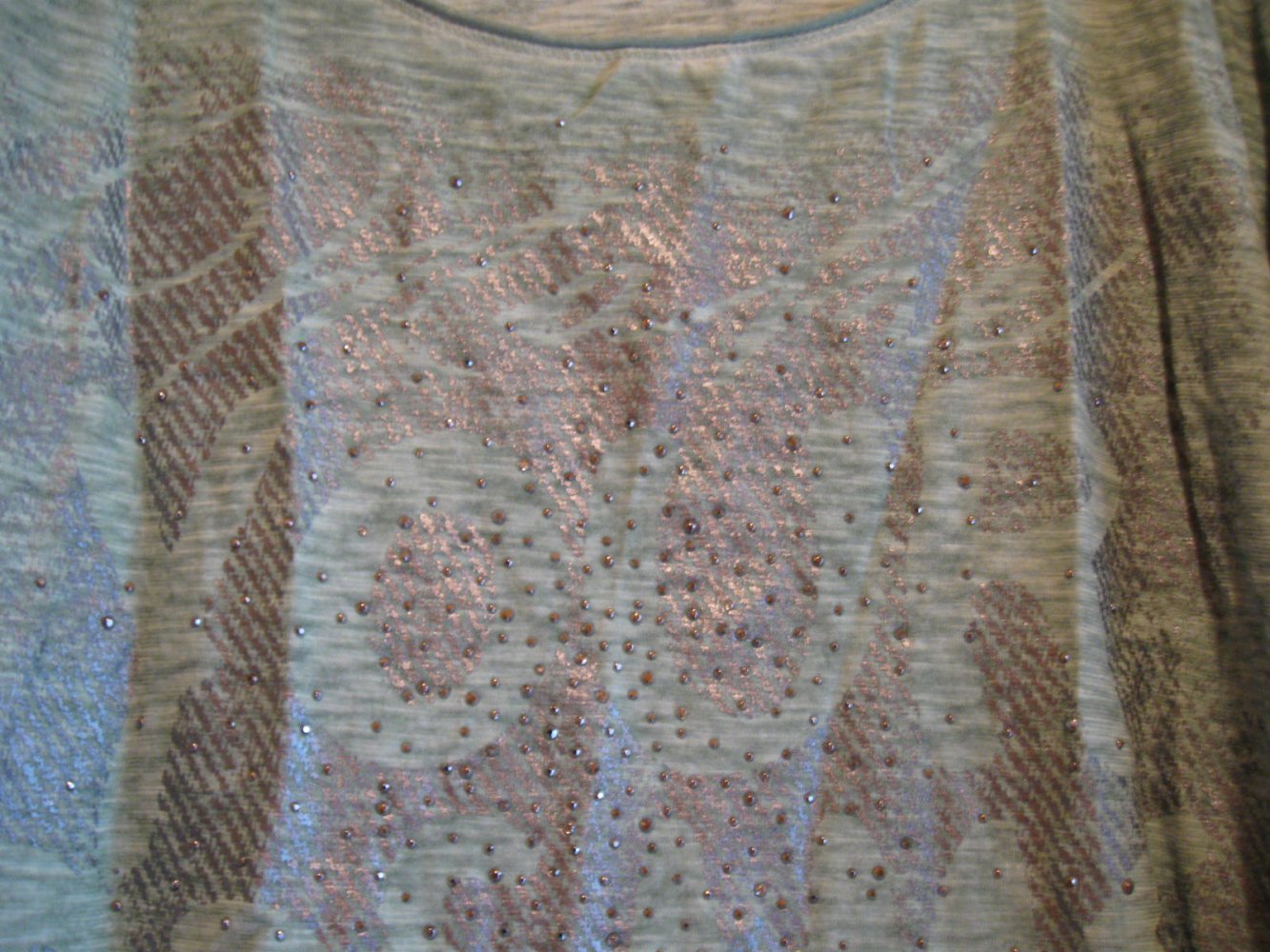 *** Shirt ~ Zipfel ~ Spitze ~ Steinchen ***