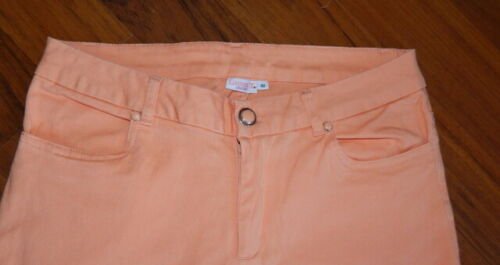 *** Neuwertige ~ Stretch ~Jeans ~ Lachsfarben ***