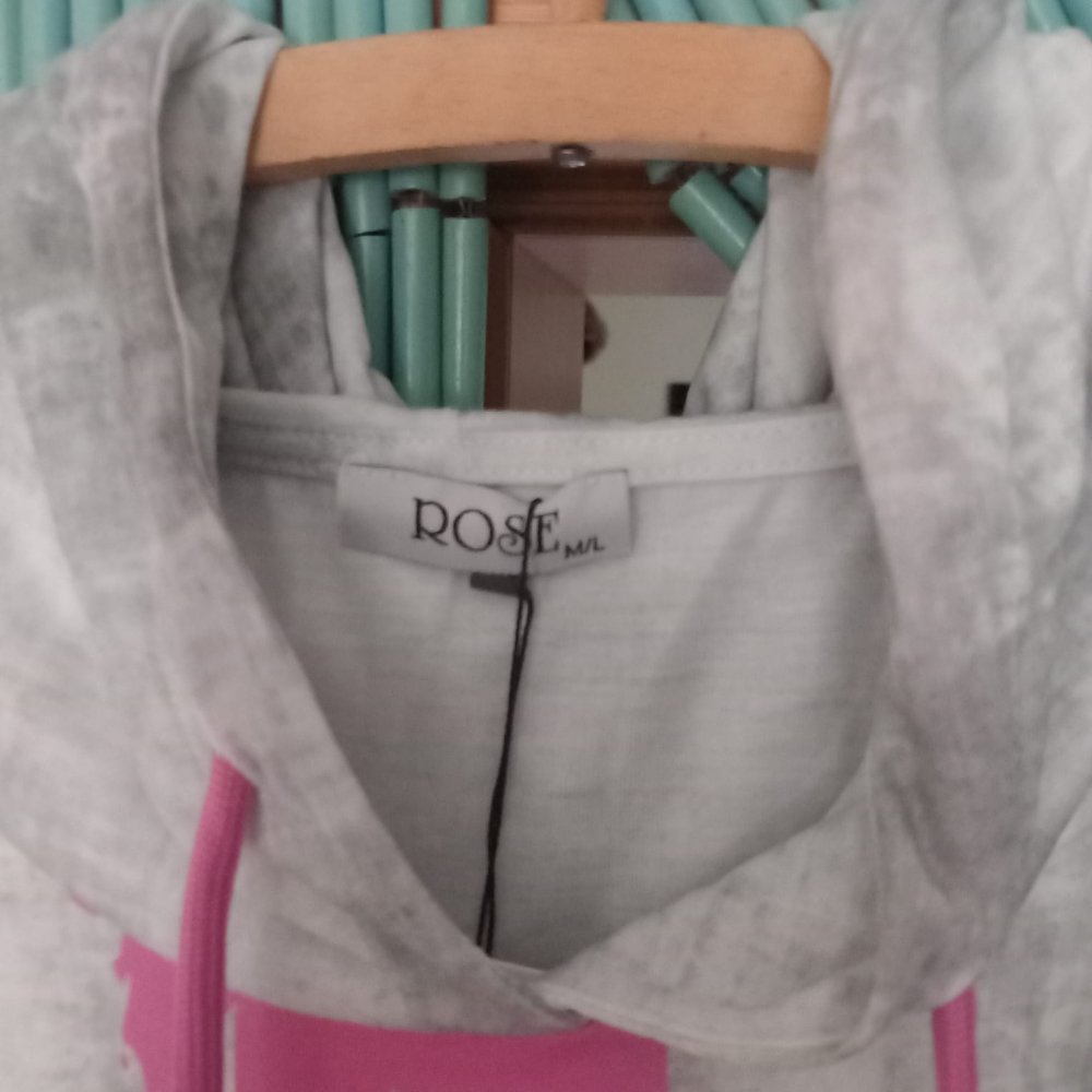 *** Neu ~ Long Shirt ~ Mini Kleid ~ Rose ***