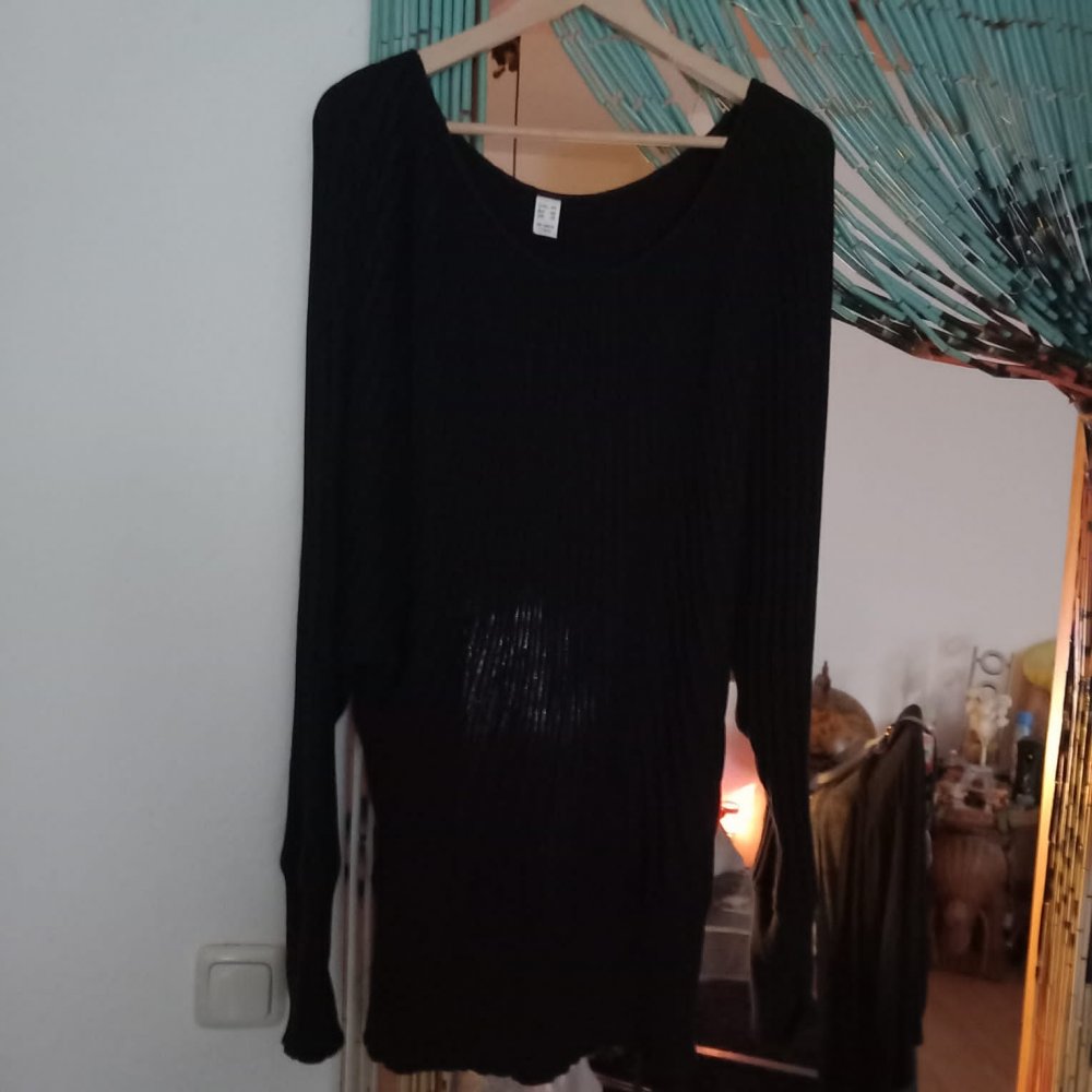 *** Schlichter Long Pullover ***