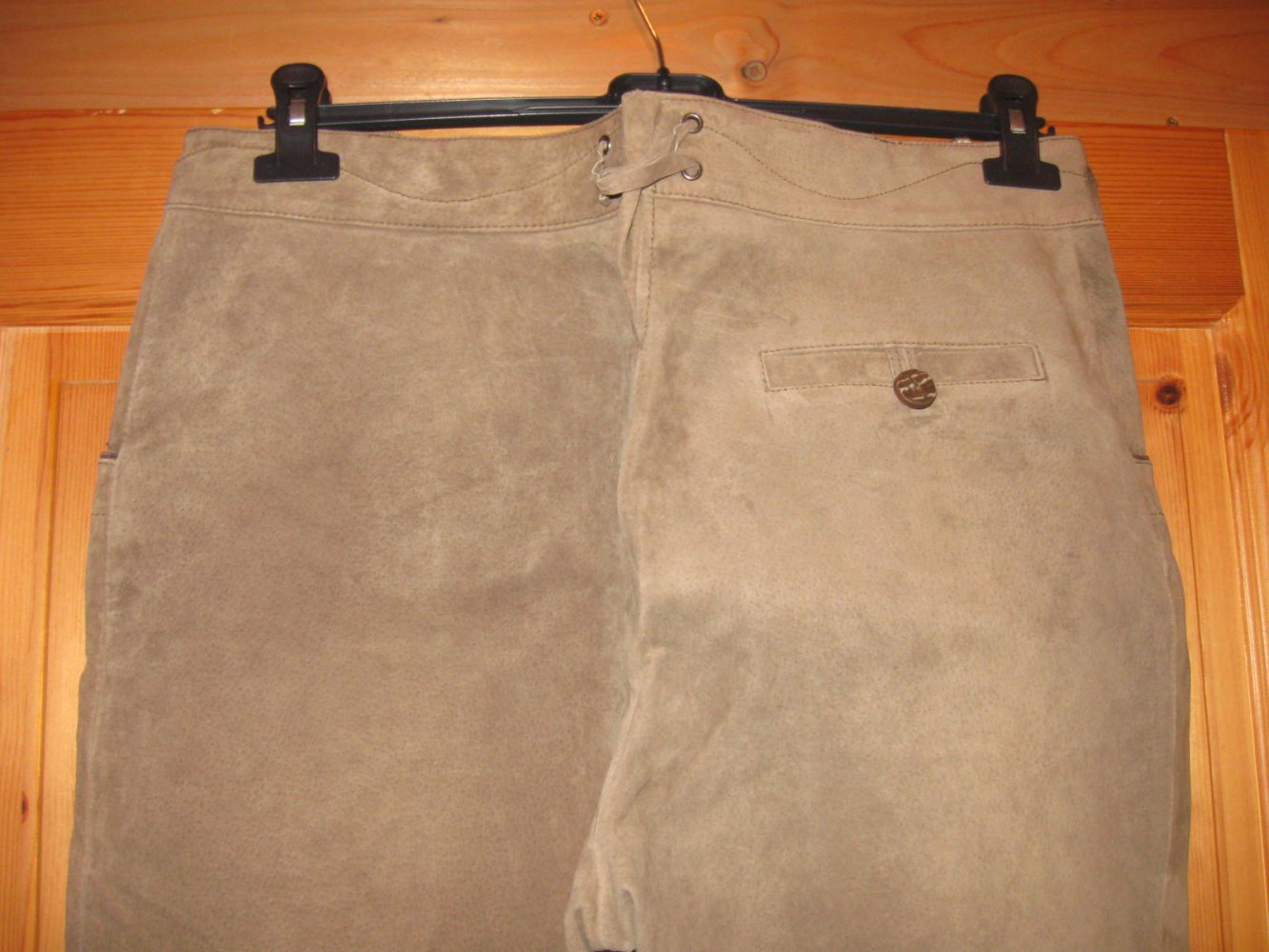 *** NEU ~ Braun ~ Lederhose ~ Trachten Style ***
