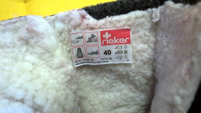*** Org. Rieker Winterstiefel ***