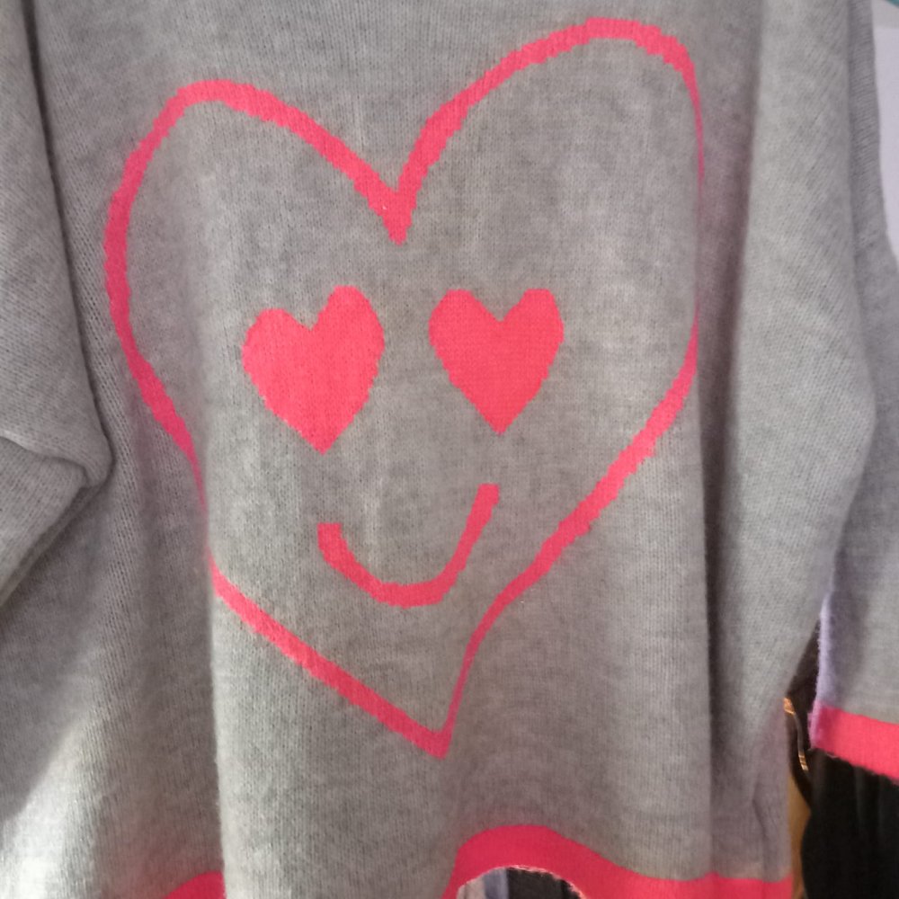 *** Oversize ~ Pullover ~ Strickpullover ~ Smile ***