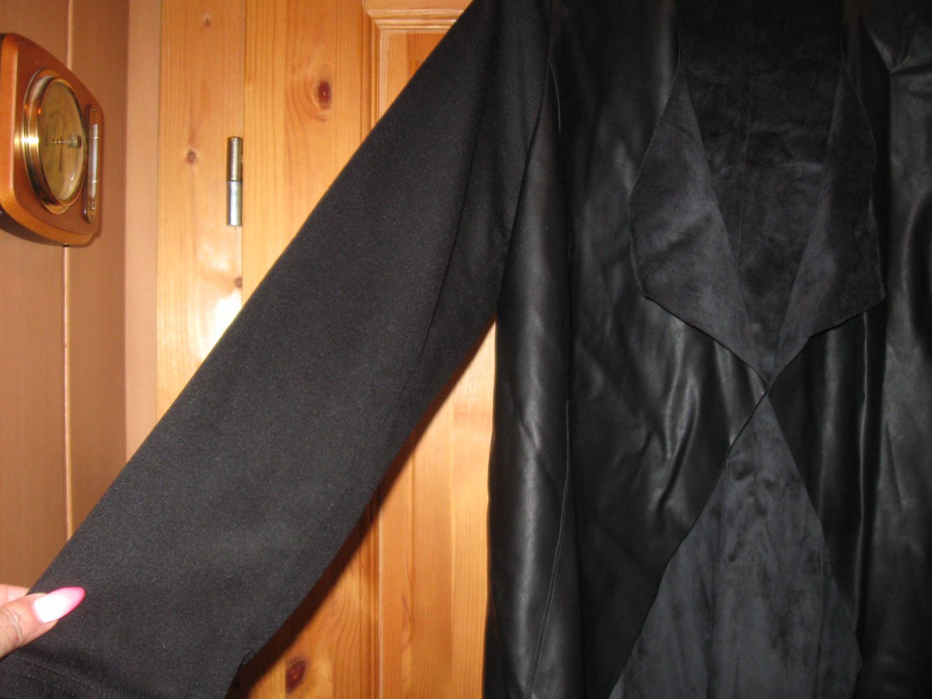 *** Jacke ~ Kunstleder ~ Stoff ***