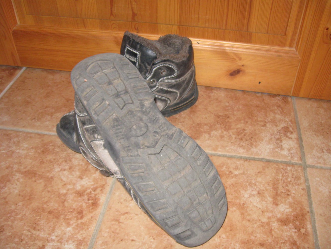 *** Gefütterter Stiefel ***