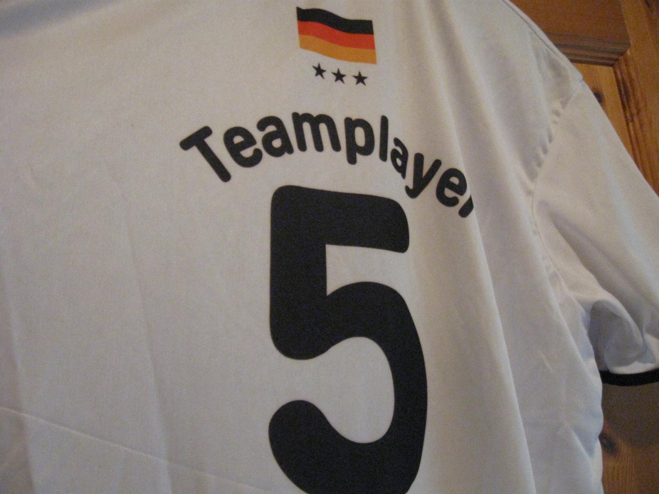 *** Deutschland Shirt mit Rücken Druck ***