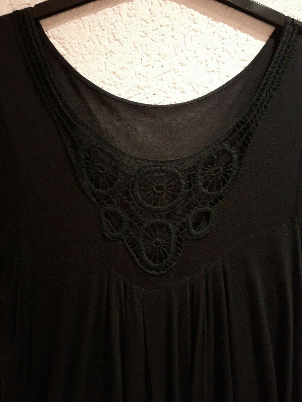 *** Asymmetrisch ~ Kleid ~ Spitze ~ Stretch ~ Italy ***