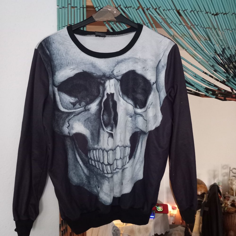 *** Super ~ Sweatshirt ~ Totenkopf ***