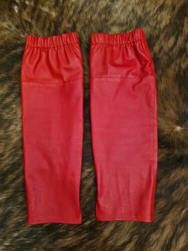 *** Unikat ~ Weiche Echt ~ Leder ~ Chaps Overknees ***