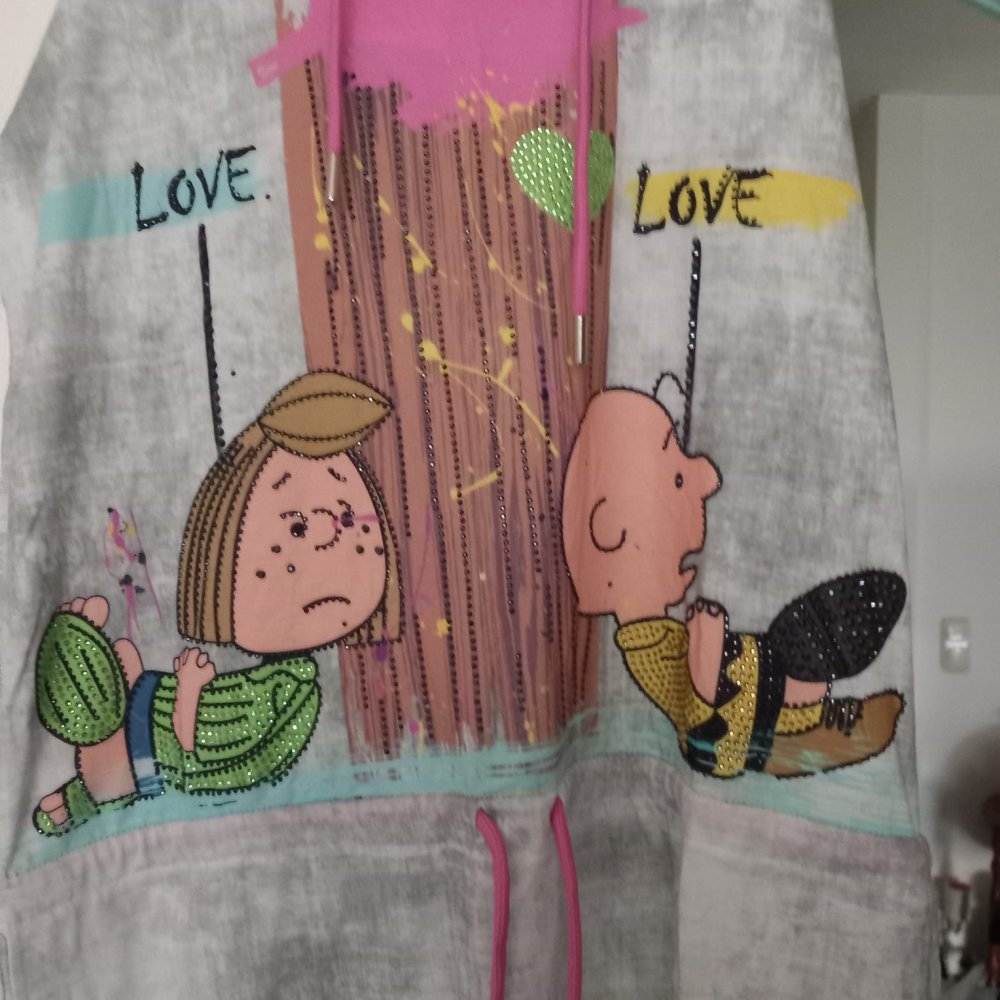 *** Neu ~ Long Shirt ~ Mini Kleid ~ Rose ***