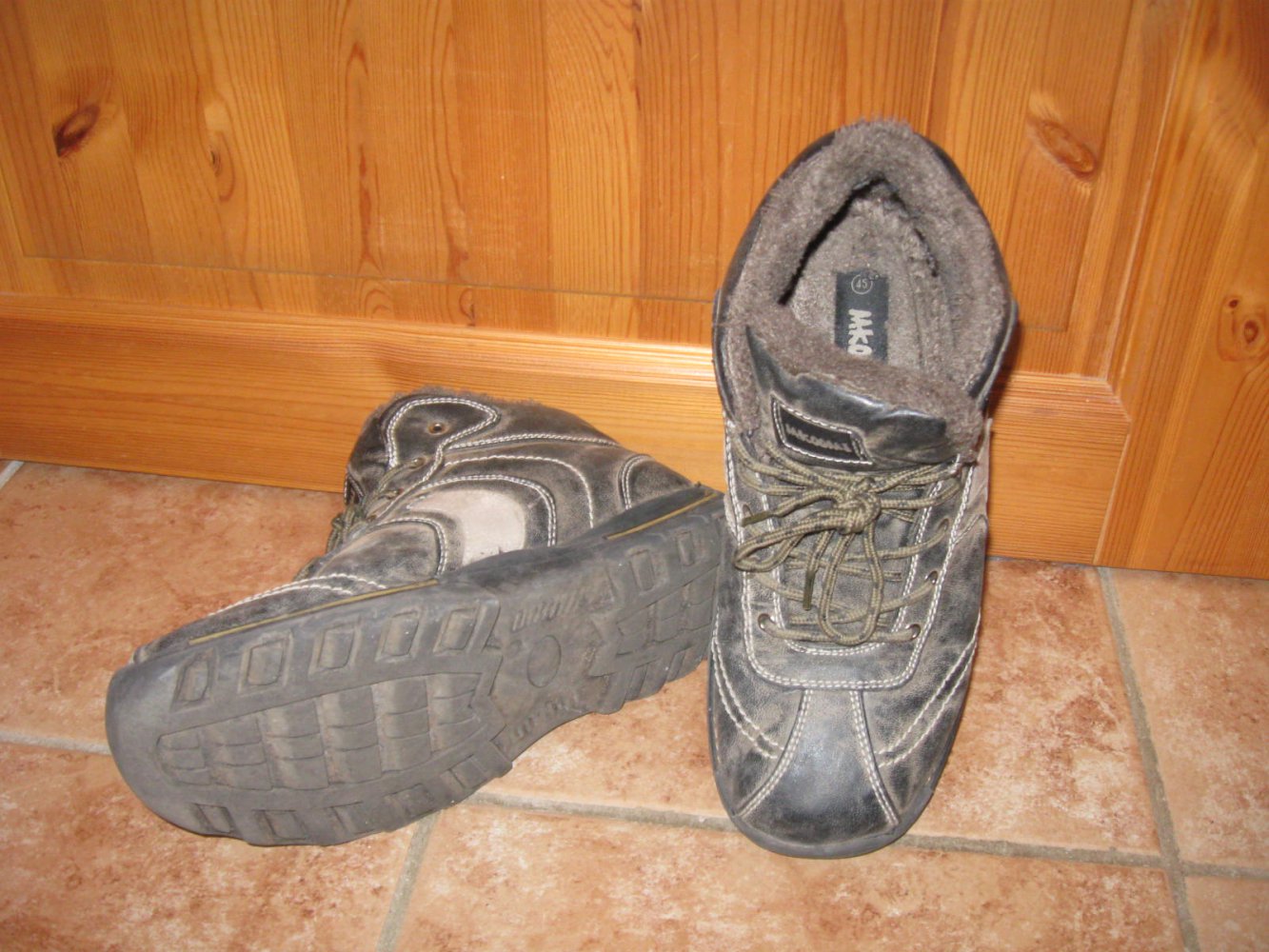 *** Gefütterter Stiefel ***