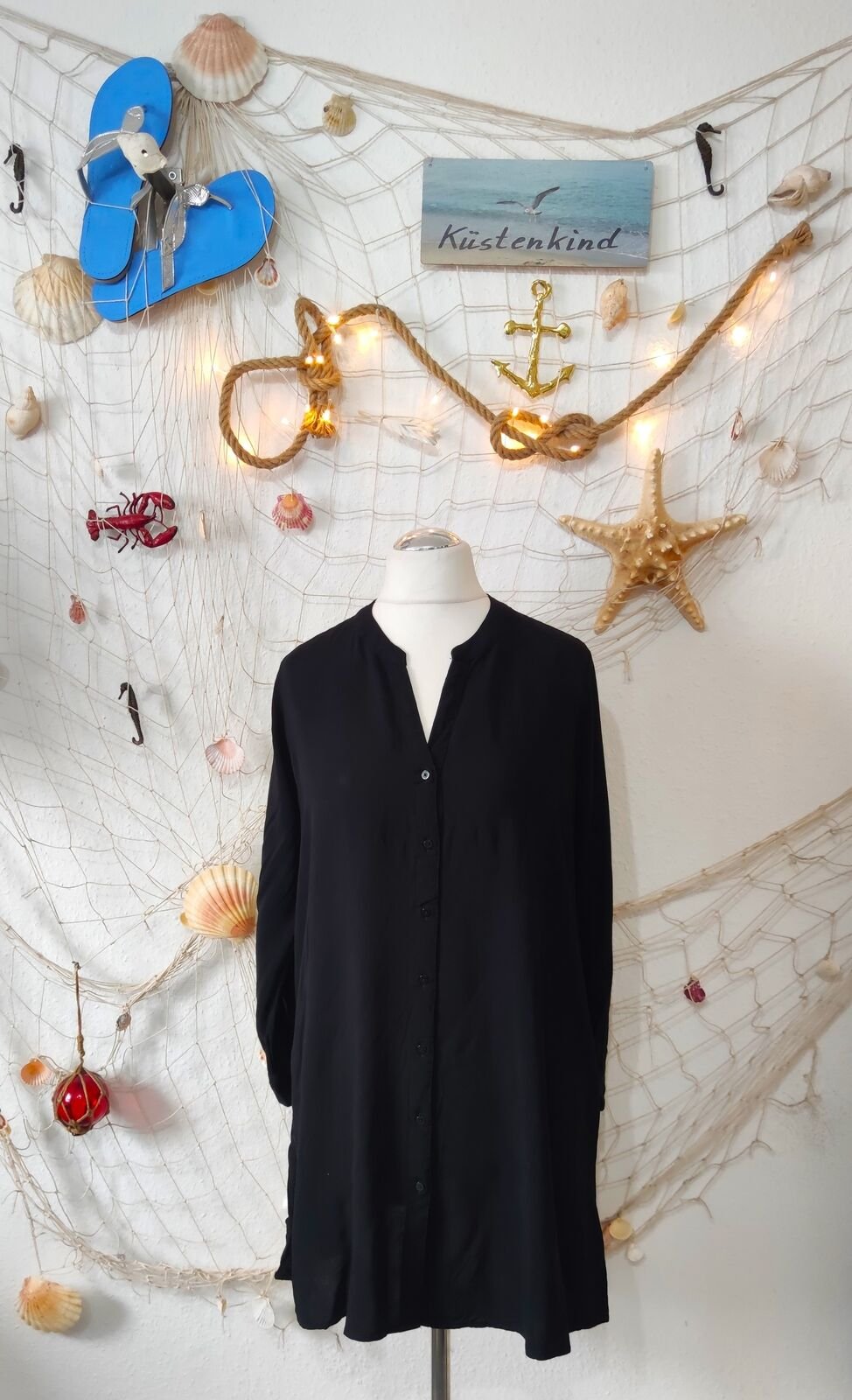 *** Tolle ~ Long Bluse ~ Hemdblusenkleid ~ Jean Pascale ***