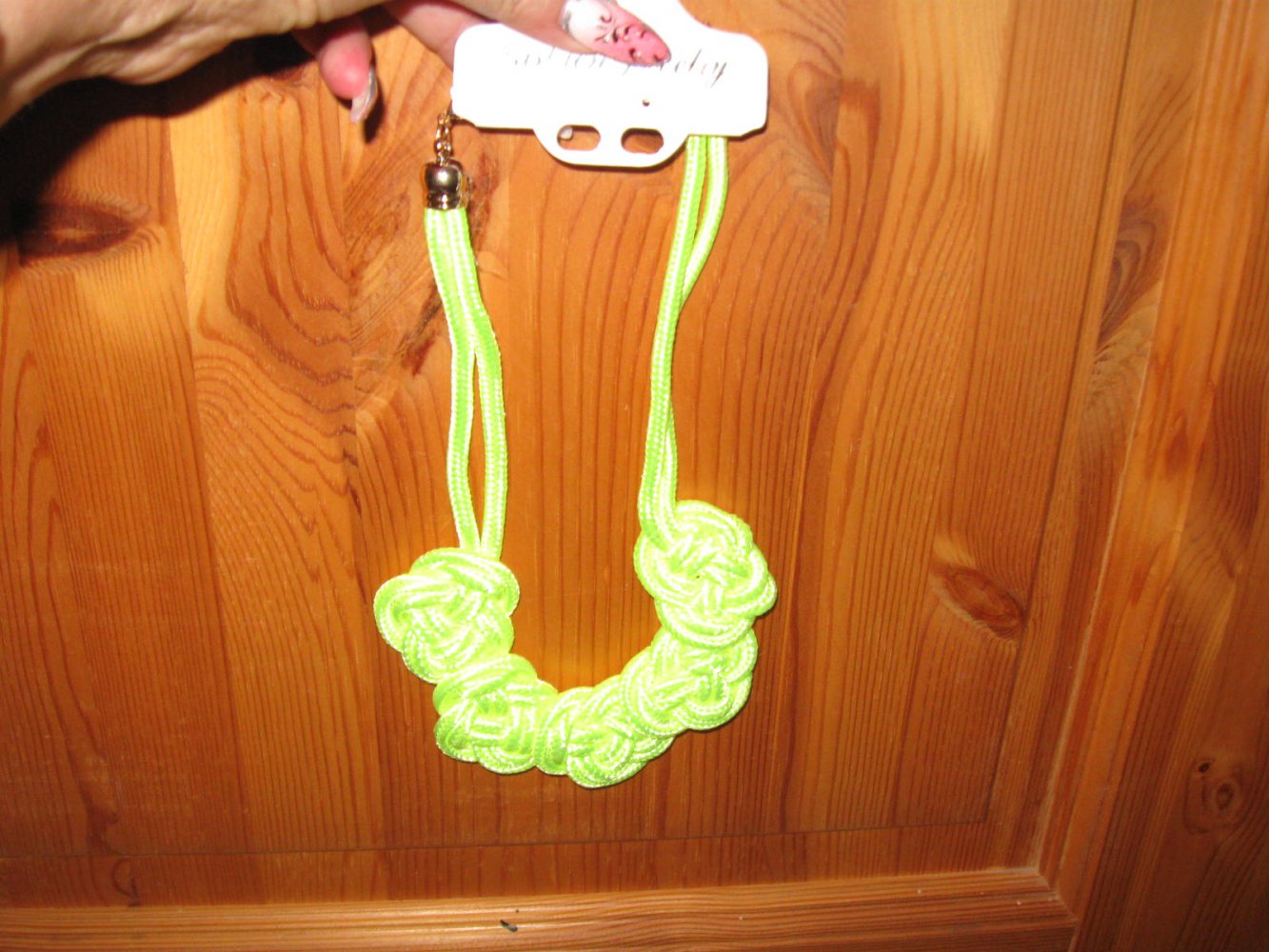 *** Neue geflochtene Halskette ***