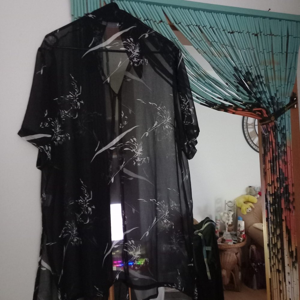 *** Chiffon ~ Long ~ Bluse ***