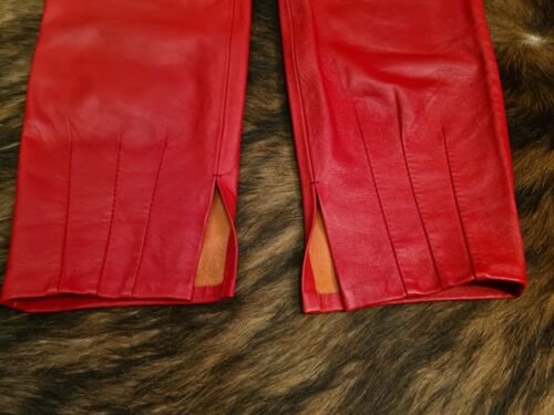 *** Unikat ~ Weiche Echt ~ Leder ~ Chaps Overknees ***