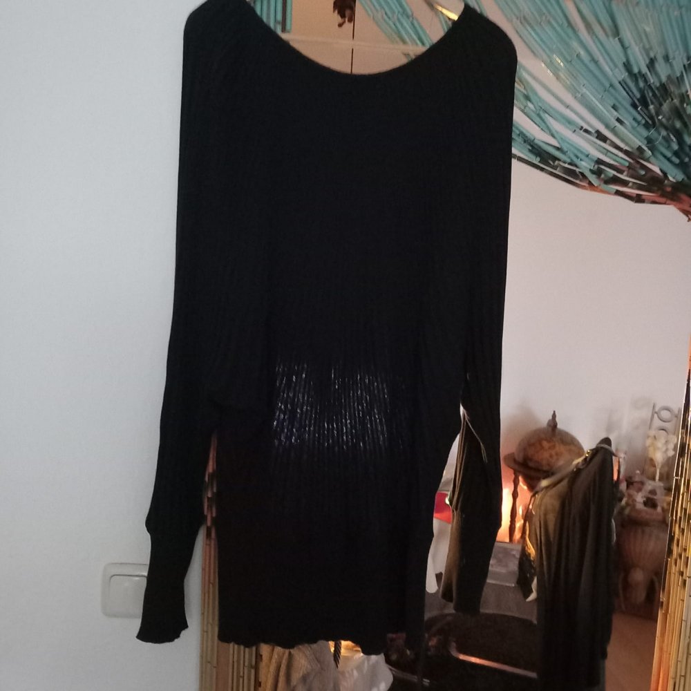 *** Schlichter Long Pullover ***