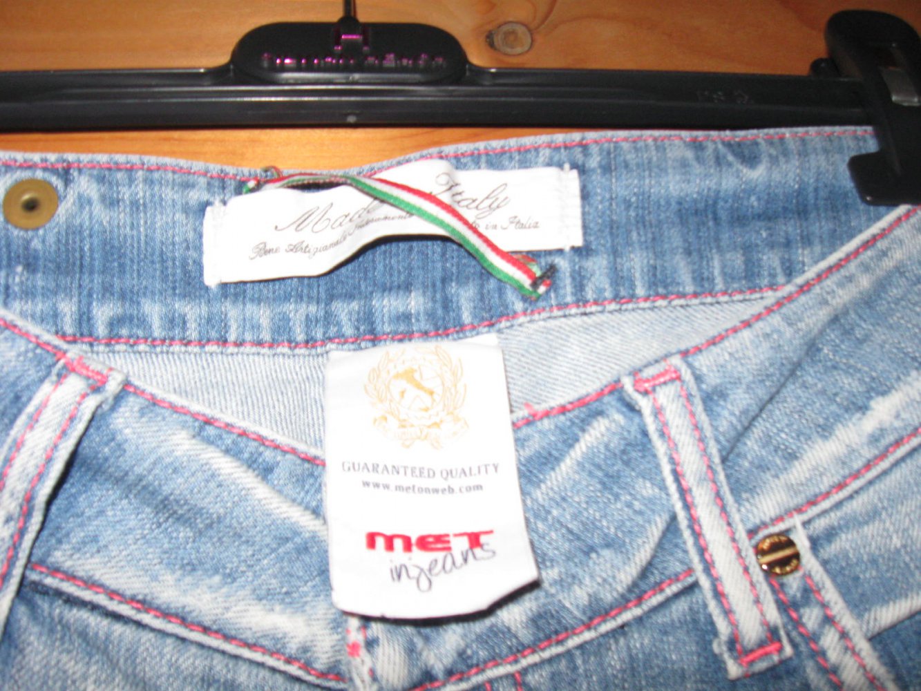 *** Org. Met ~ Capri ~ Jeans ~ Made in Italy ***