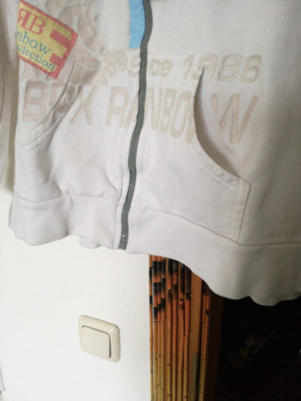 *** Hoodie Jacke mit Druck ***