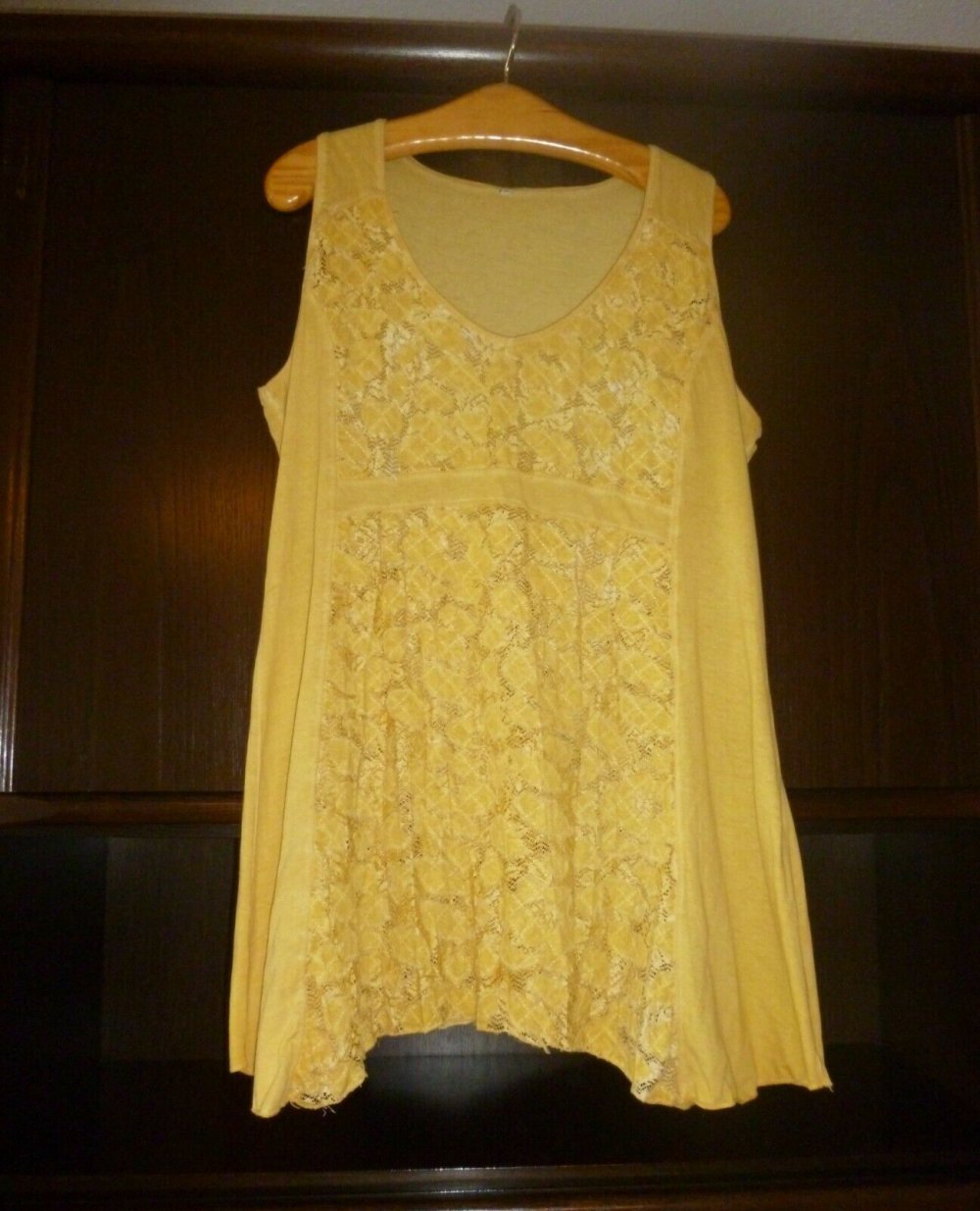 *** Long Top mit Spitze ***