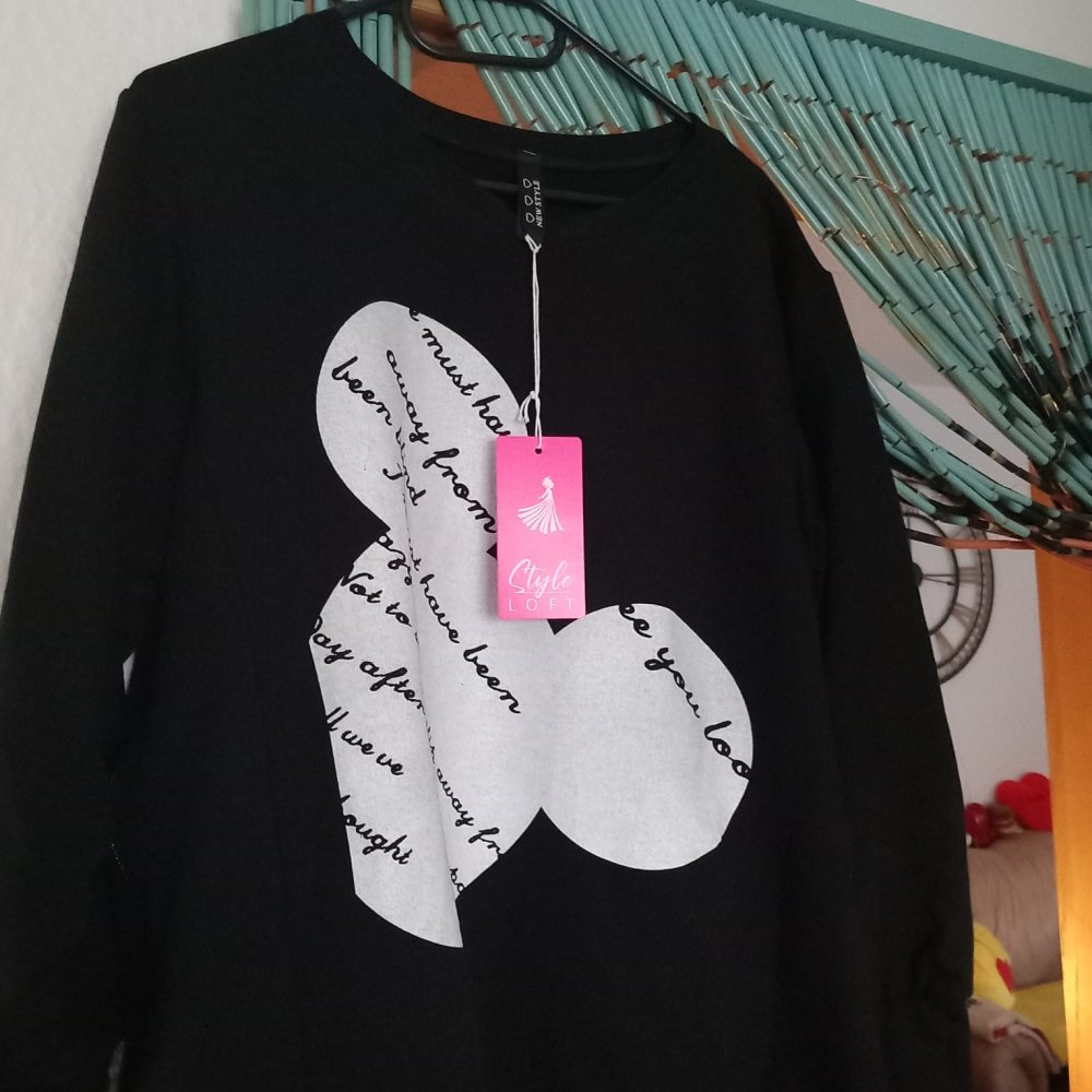 *** Neu ~ Long ~ Shirt ~ Mickey ~ Tüll ***