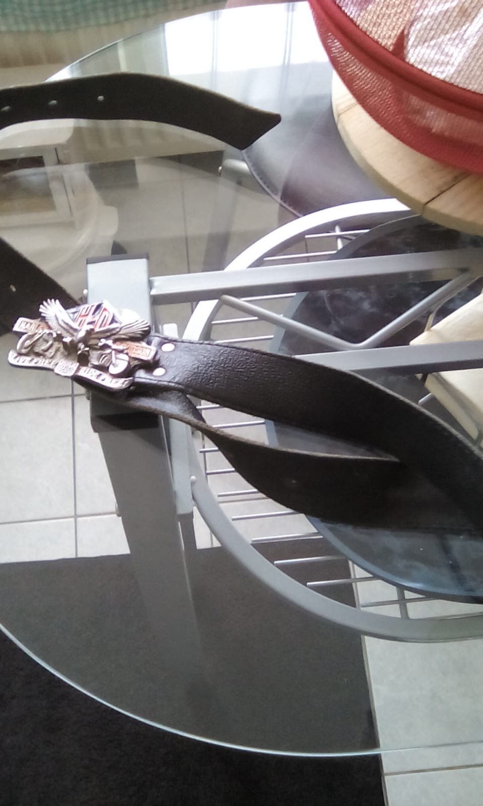 *** Gürtel mit Adler Schnalle ***