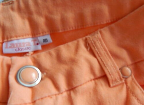 *** Neuwertige ~ Stretch ~Jeans ~ Lachsfarben ***