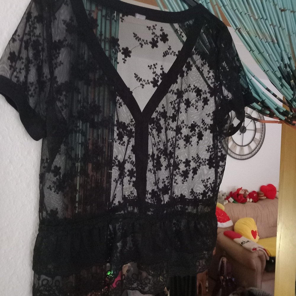 *** NEU ~ Bluse ~ Jäckchen ~ Spitze ~ Borte ***