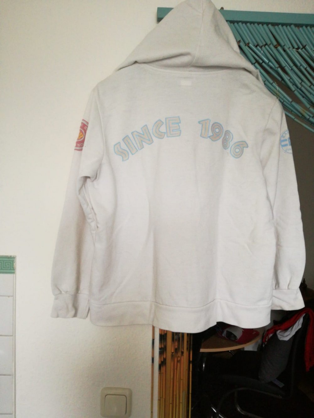 *** Hoodie Jacke mit Druck ***