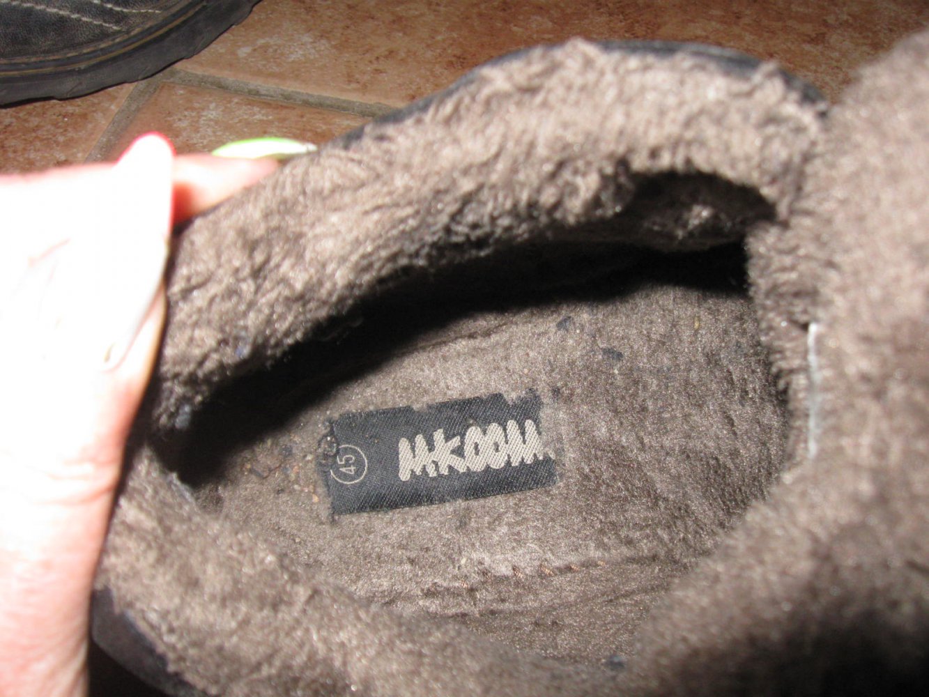 *** Gefütterter Stiefel ***