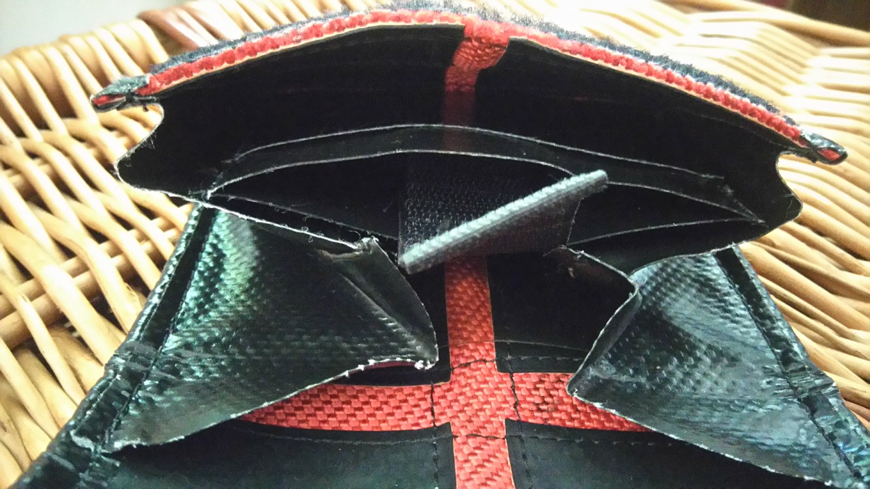 FeuerWear TED Feuerwehr rot Geldbeutel Portmonee Portemonnaie