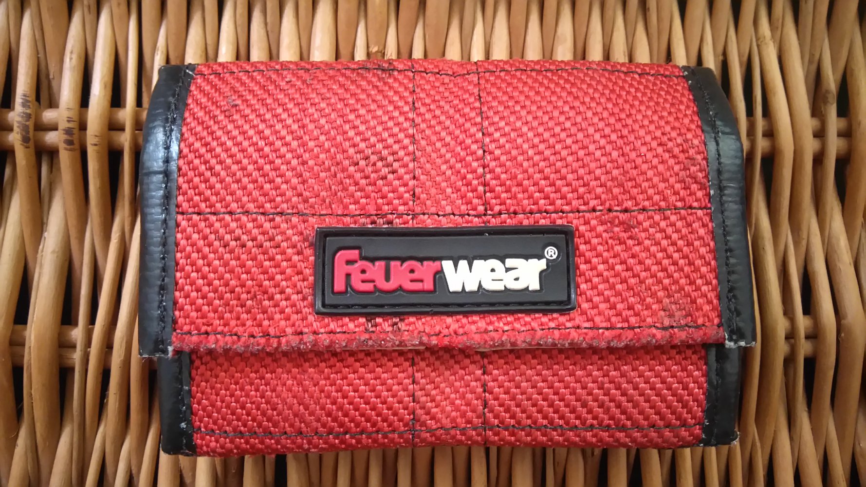 FeuerWear TED Feuerwehr rot Geldbeutel Portmonee Portemonnaie