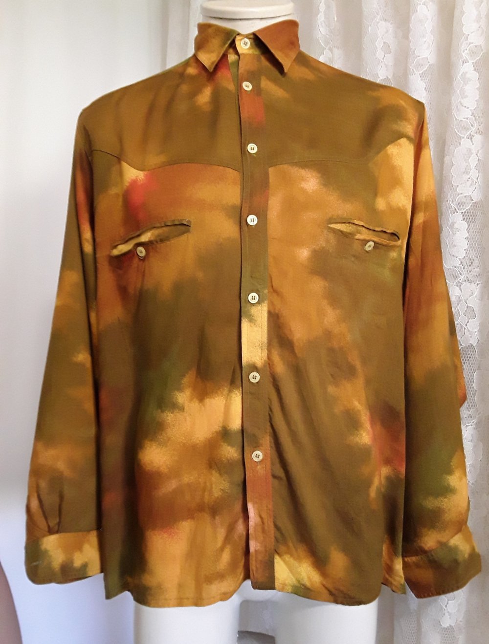 Ausgefallenes Herrrenhemd von Cajun by Becker