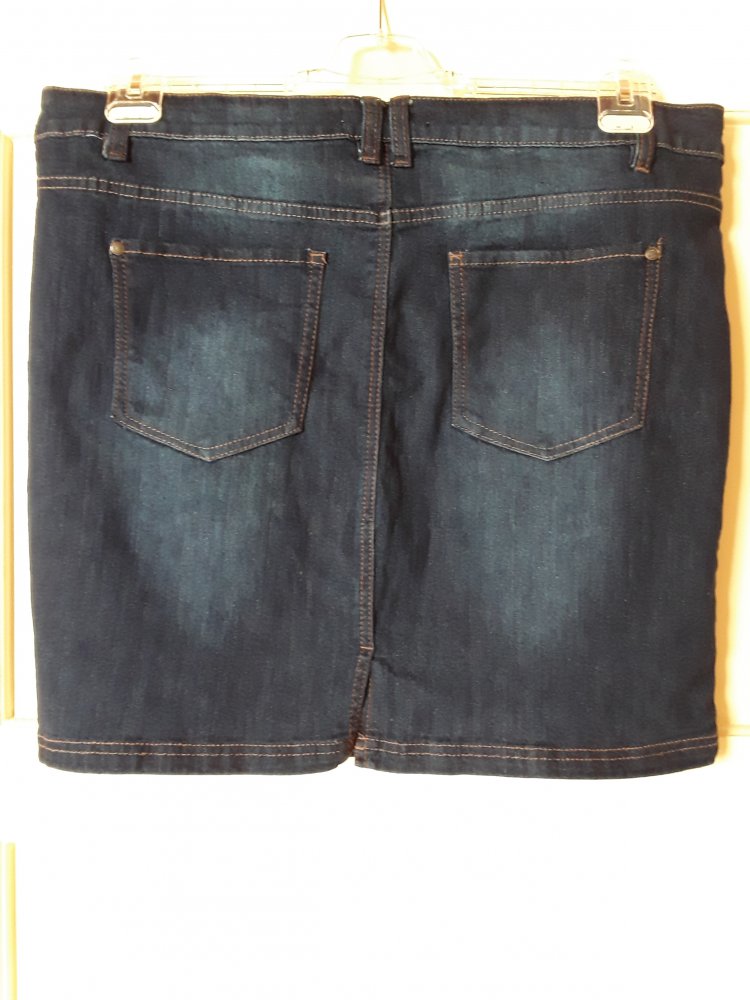 5-Pocket Mini Stretch-Jeansrock