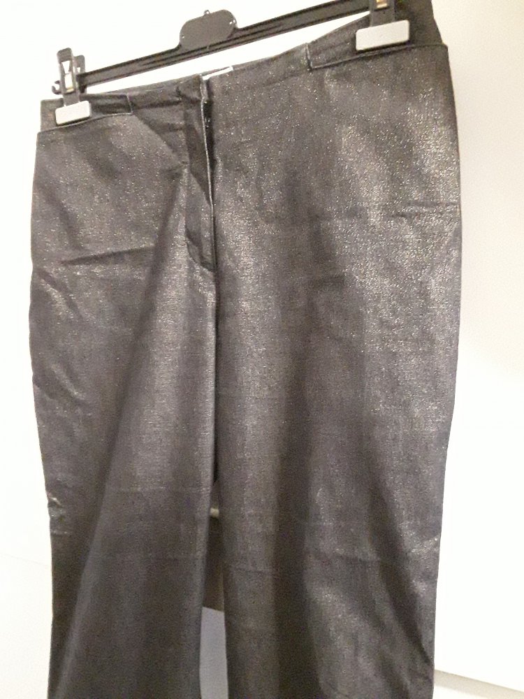 Hose mit Goldglitzer