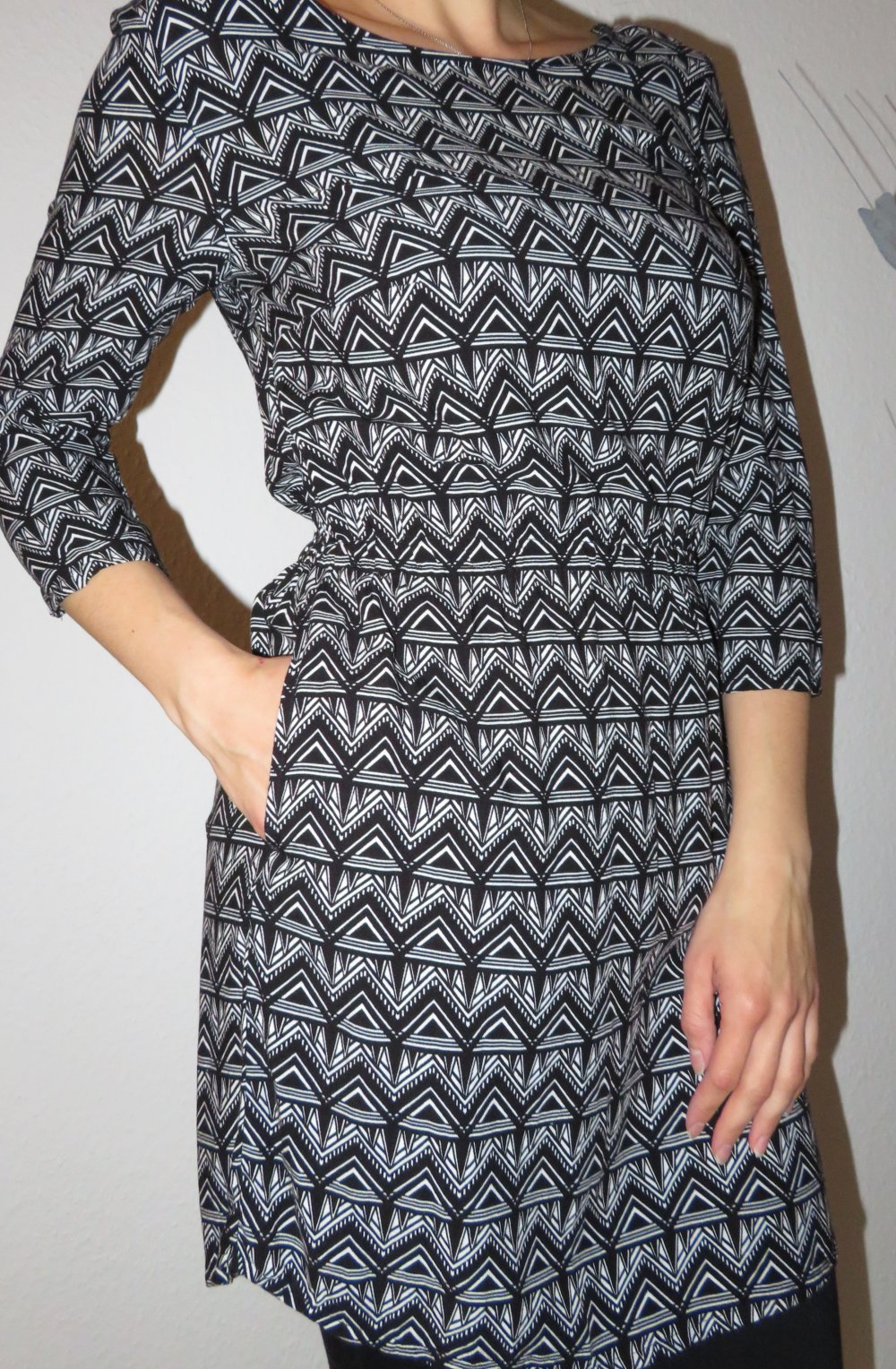 Kleid mit Muster 