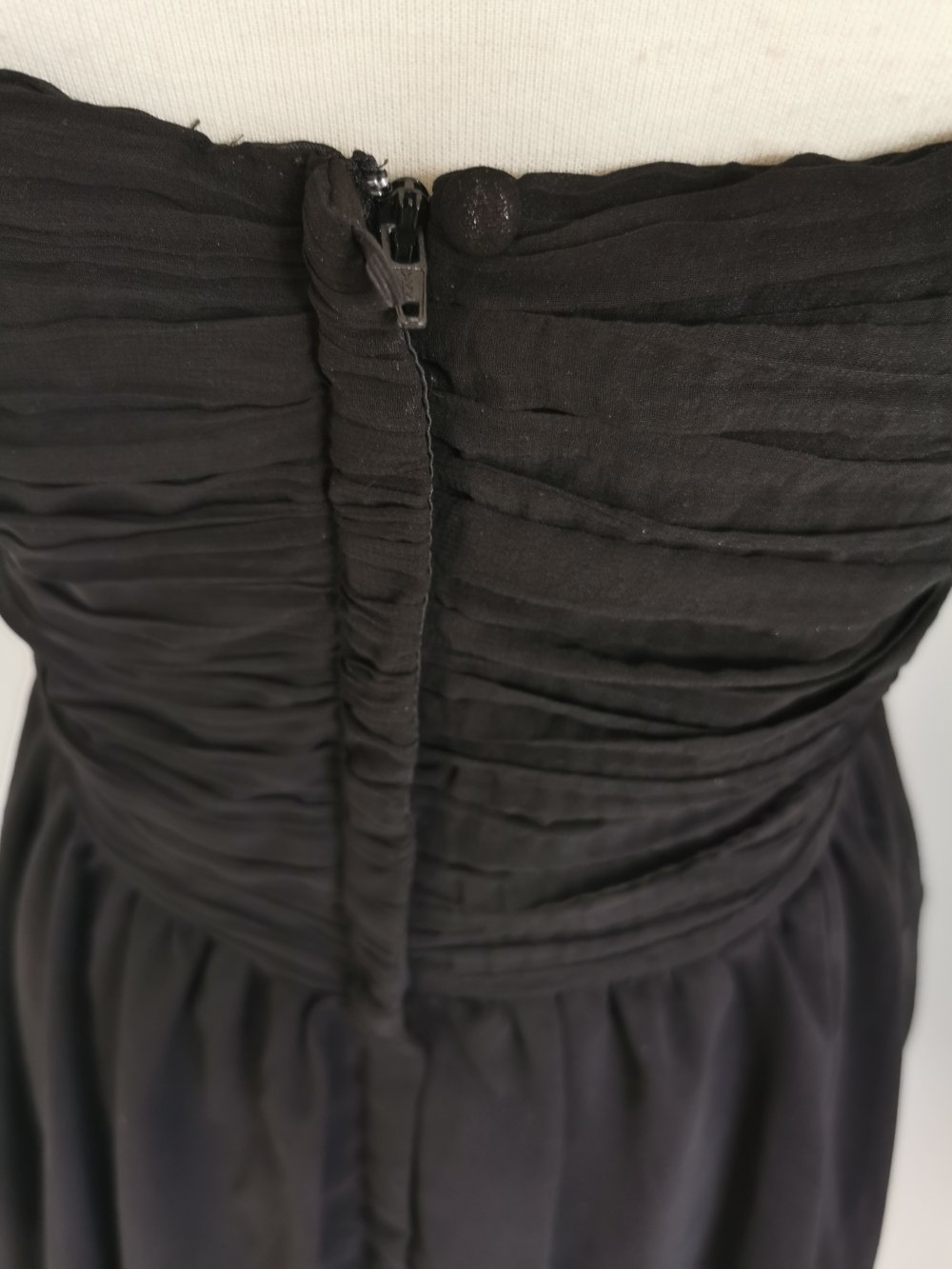 Schwarzes chiffon Kleid rare London gr. M