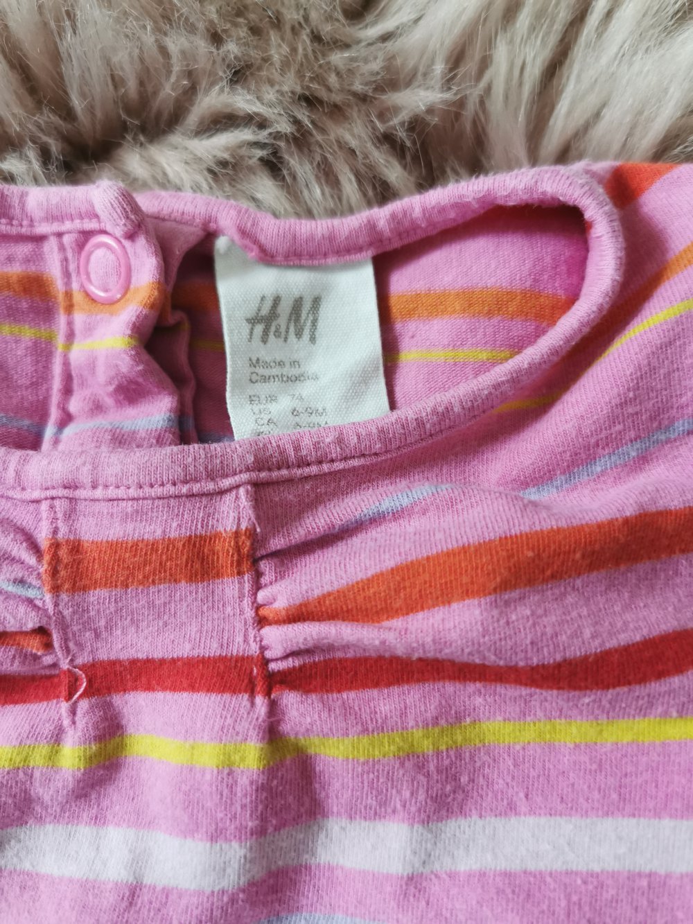 Langarmoberteil gr. 74