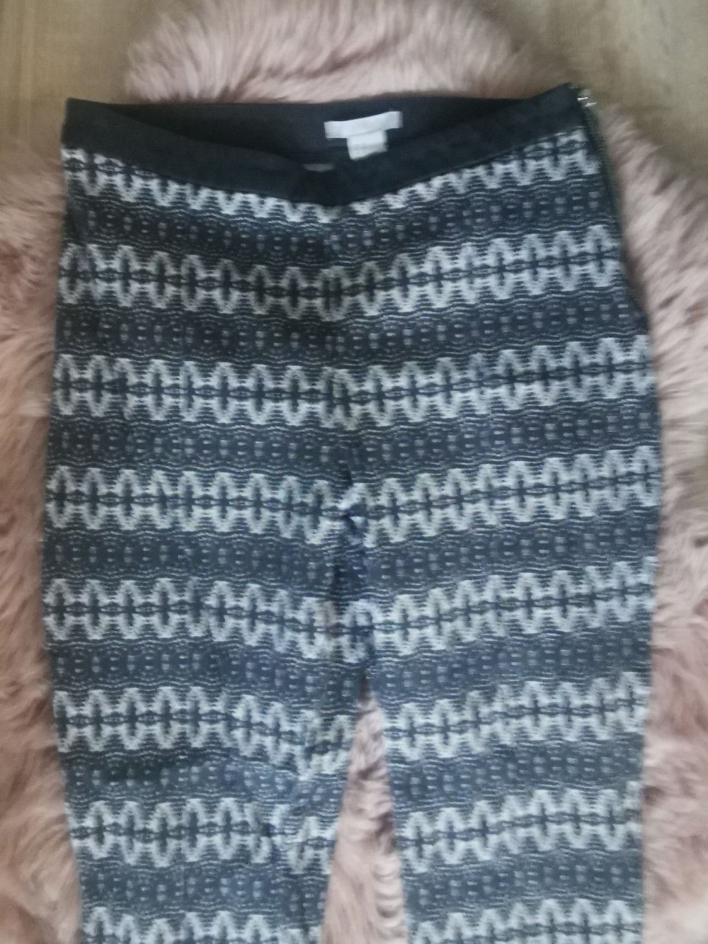 Hose grau Muster h&M gr. 36