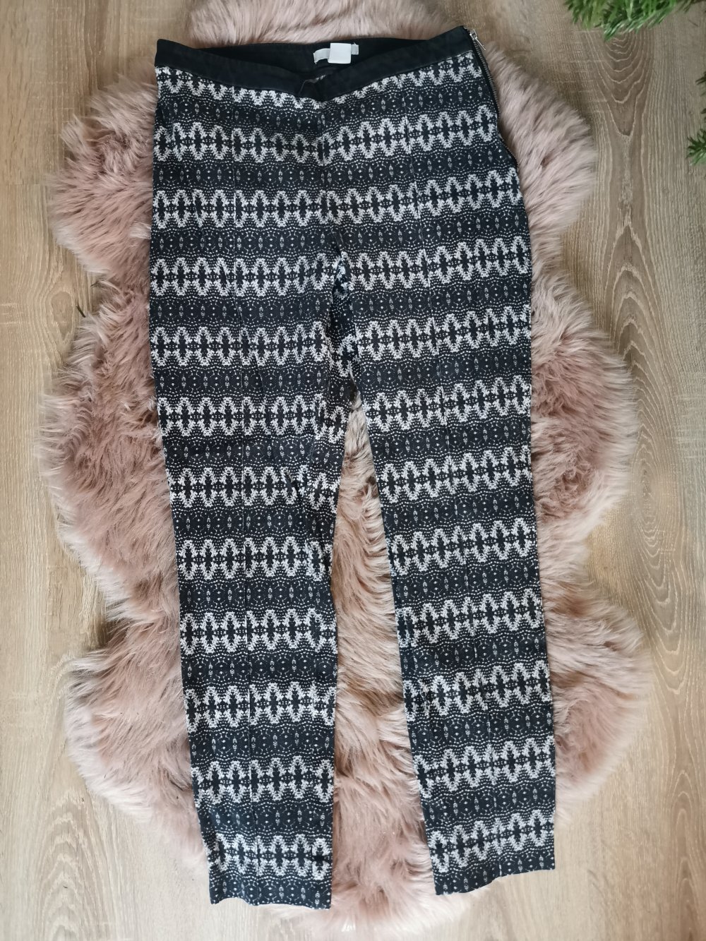 Hose grau Muster h&M gr. 36