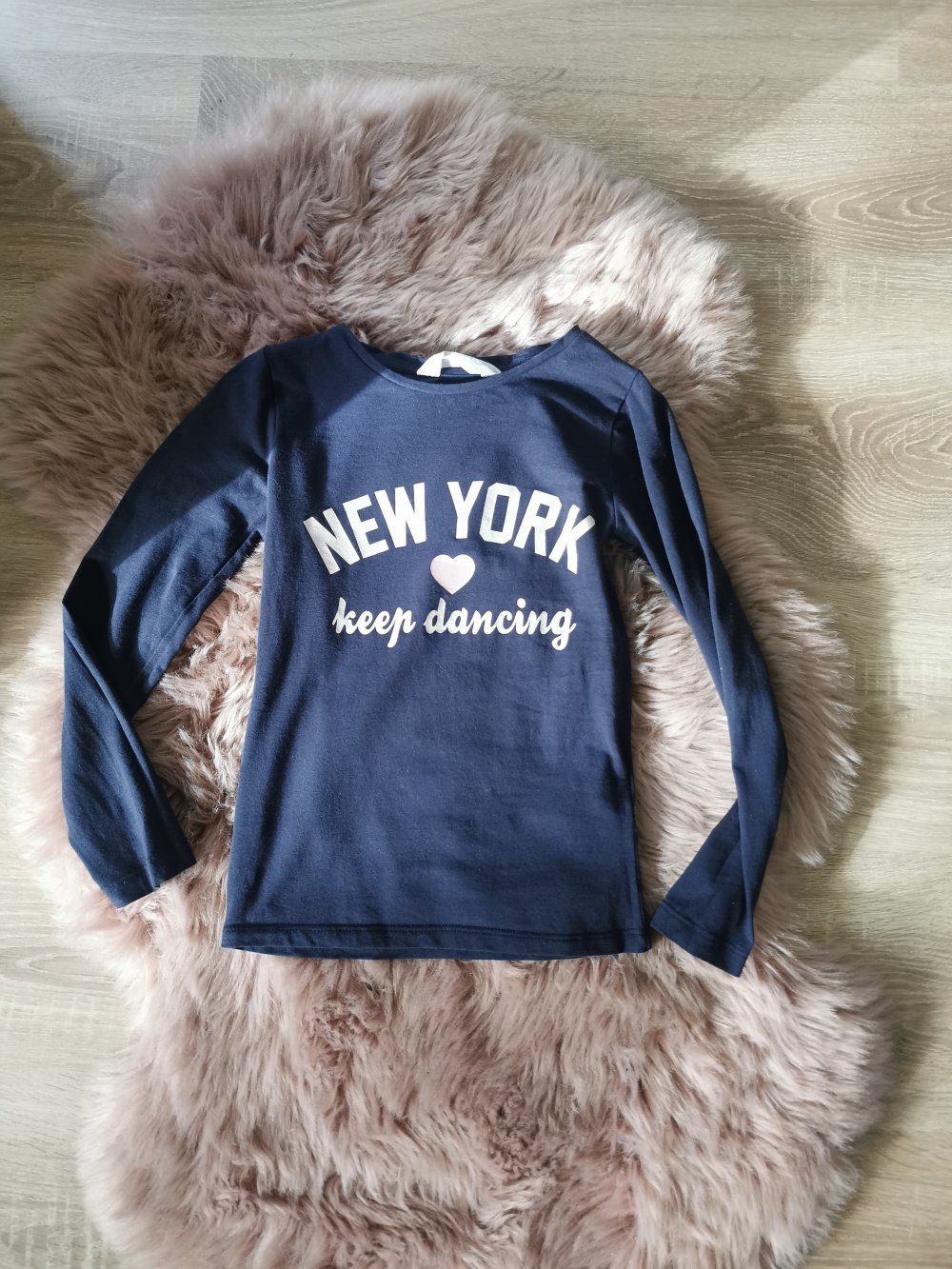 Langarmshirt new York gr 110 116