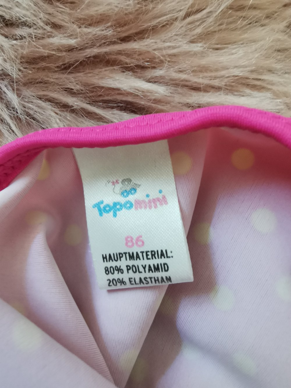 Badeanzug bunt gr 86