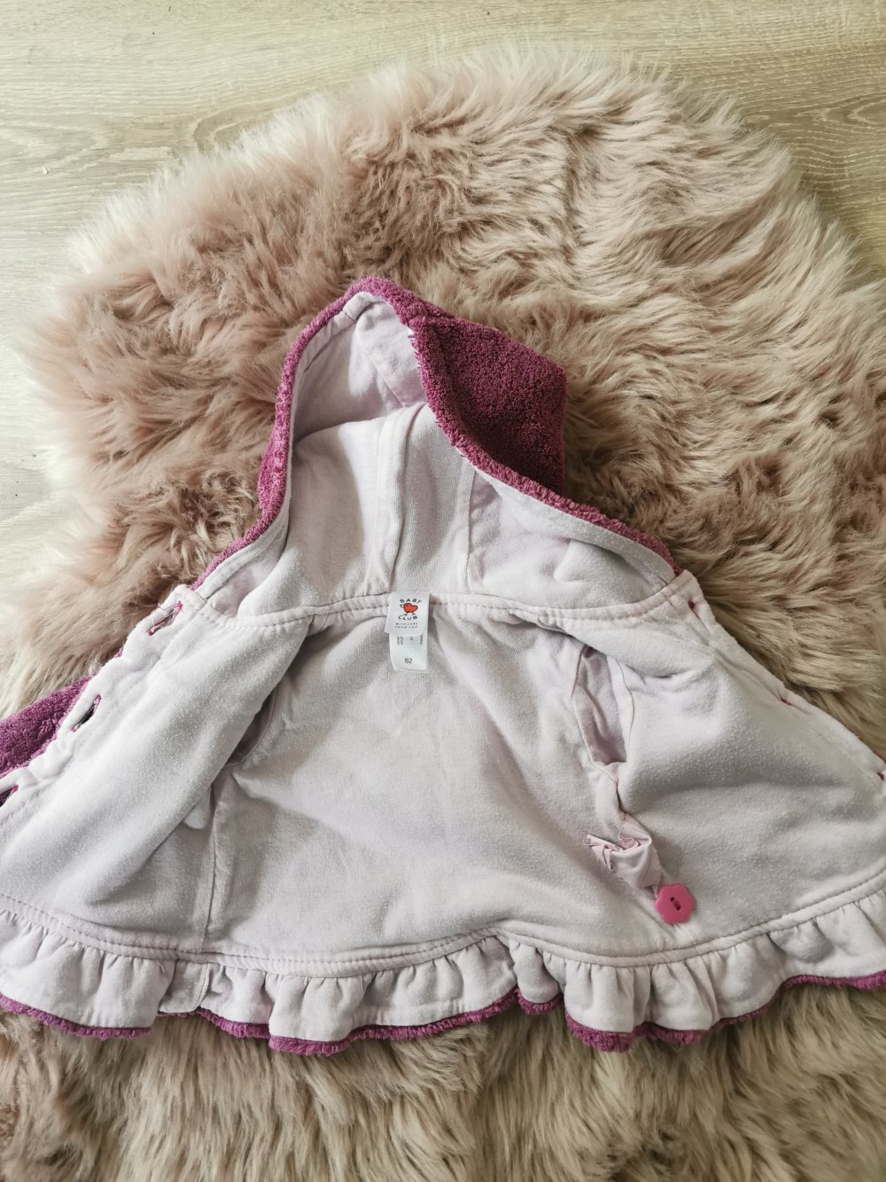 Kuscheljacke gr. 62