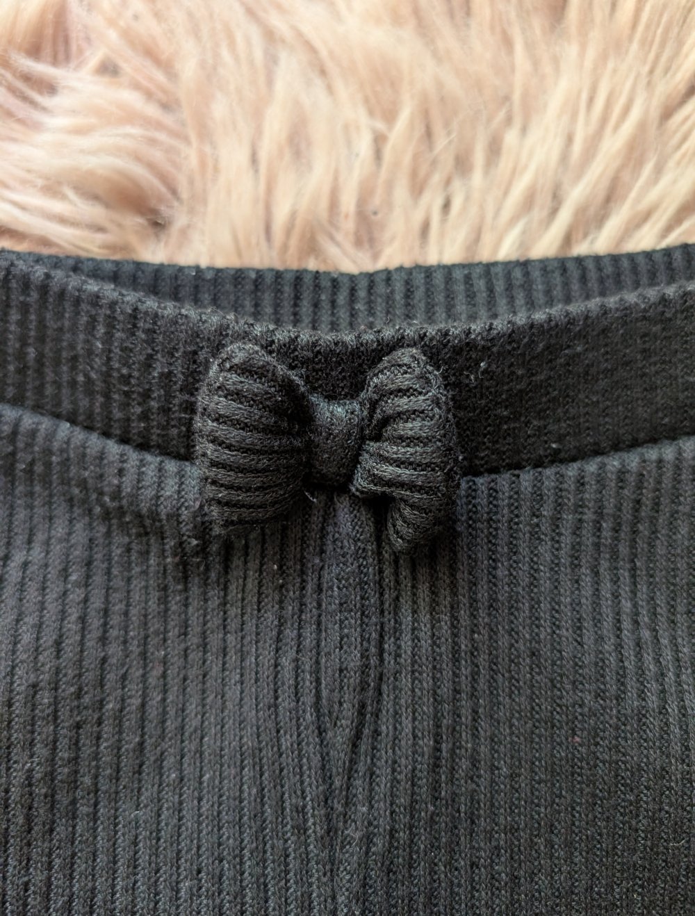 schwarze Weite Hose 128 palomino