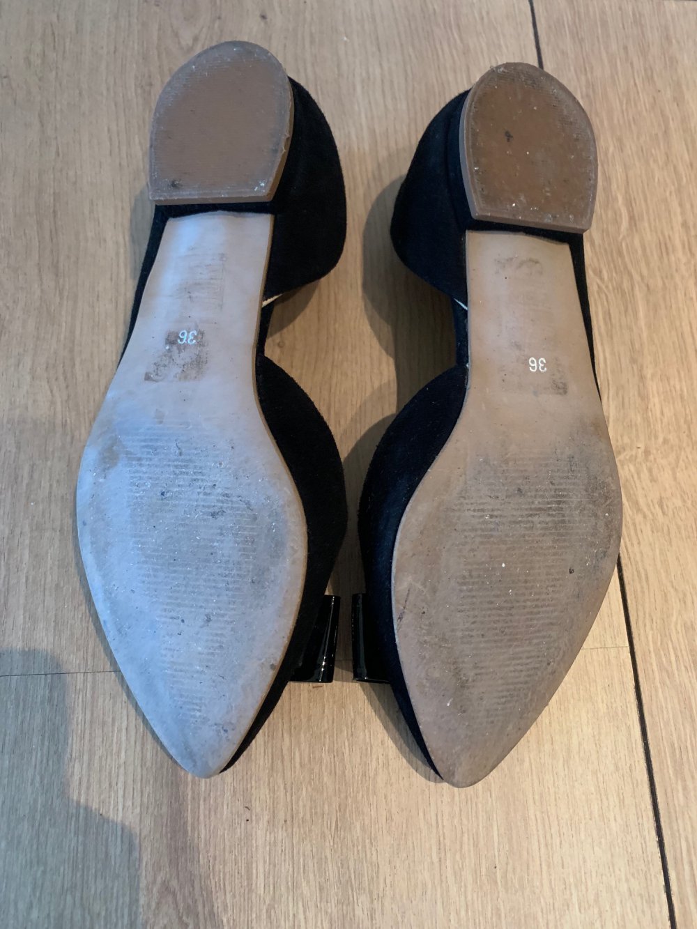 Helen Billkrantz Ballerinas mit Schleife Spitze Schuhe Sandalen Größe 36