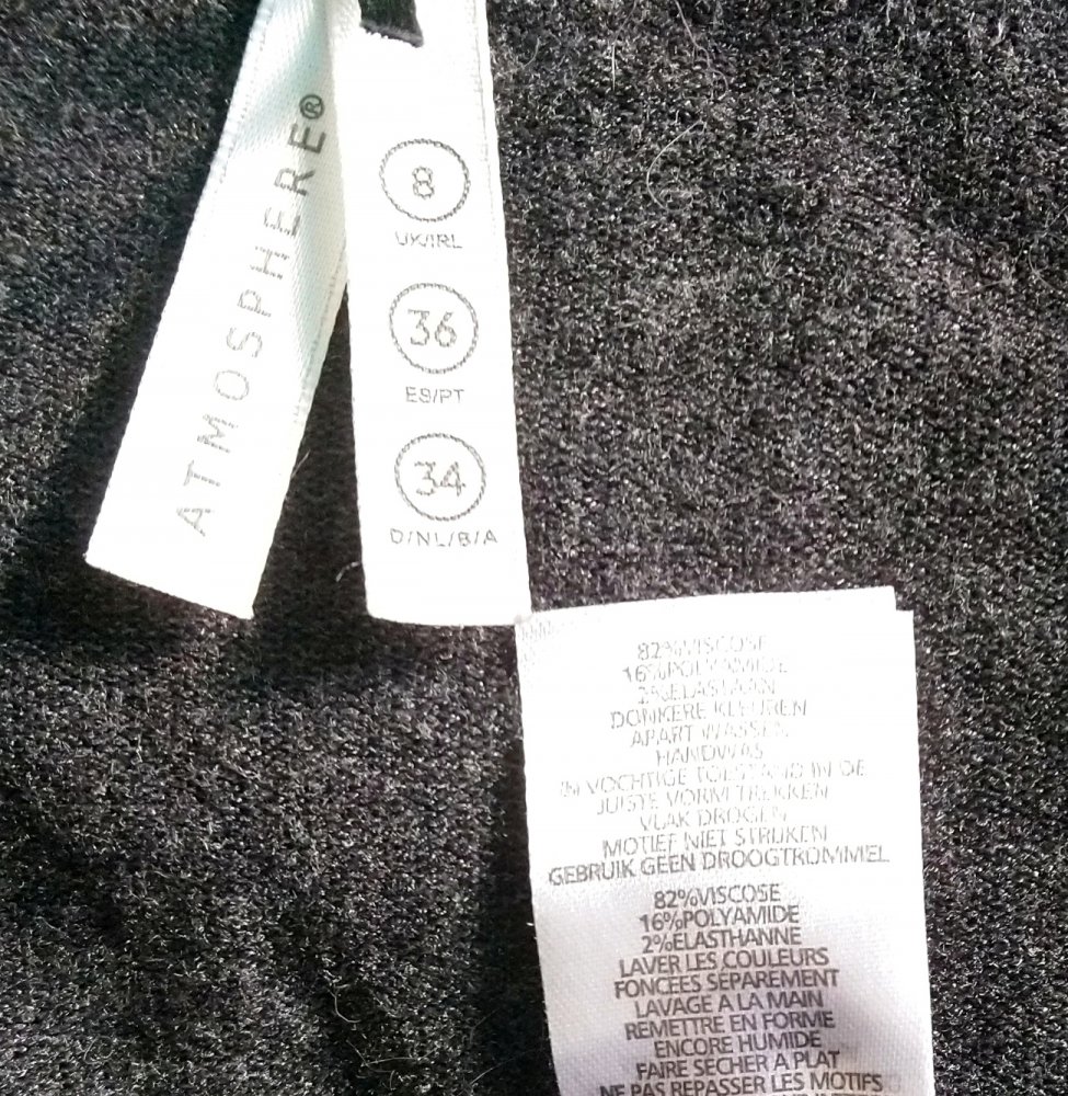 Cardigan ~ Glitzer ~ Strass ~ Grau ~ Primark ~ Strickjacke ~ Pulli ~ Überzieher