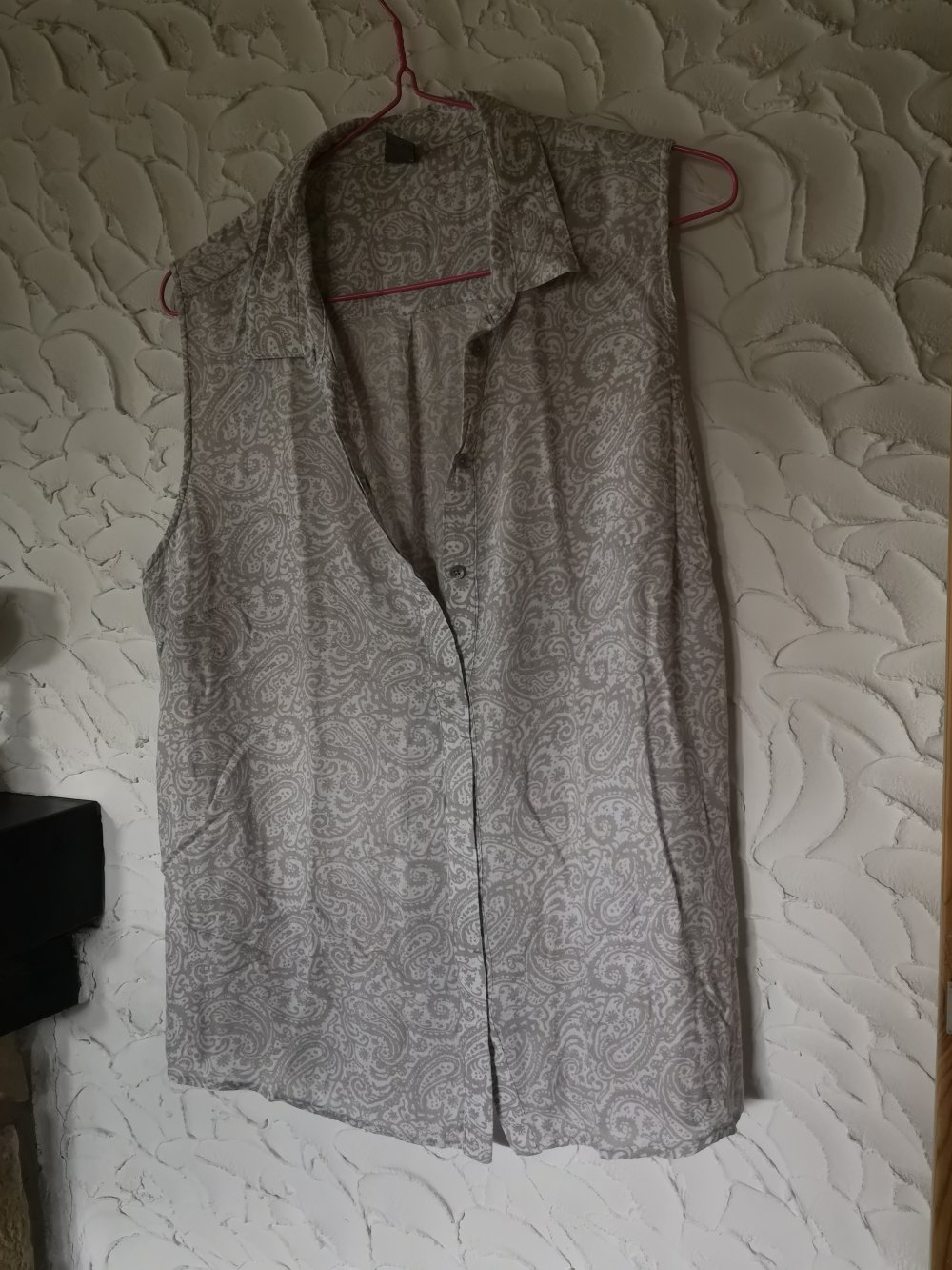 Bluse Gr.44 ohne Arm S.Oliver